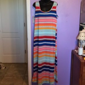 Faded Glory XL 16-18 sleeveless long sundress